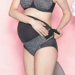 Ceinture De Grossesse Paisley ANITA Maternity Anthracite