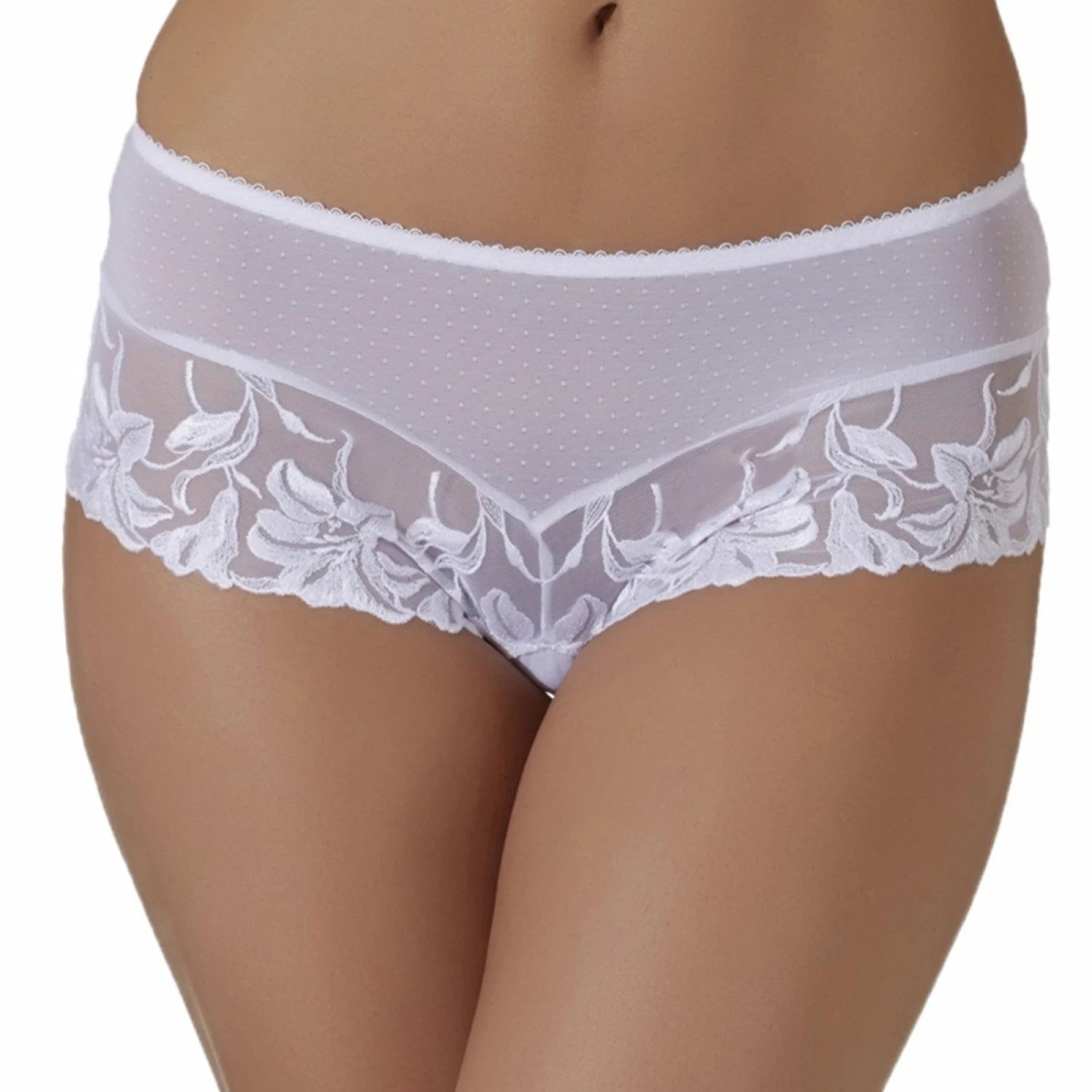 Culotte Saint-Tropez AUBADE Jardin Des Délices Blanc