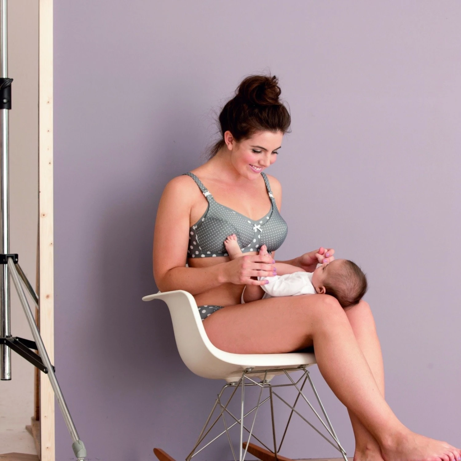 Soutien-gorge Allaitement Sans Armatures ANITA Poix Gris â Image 4