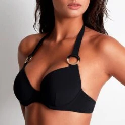 Aubade Haut Maillot Bain Coque Secret Cove Noir
