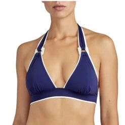 Aubade Haut Maillot De Bain Triangle La Baie Des Vagues Encre