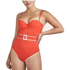 Aubade Maillot De Bain Une Pièce La Baie Des Vagues Sanguine