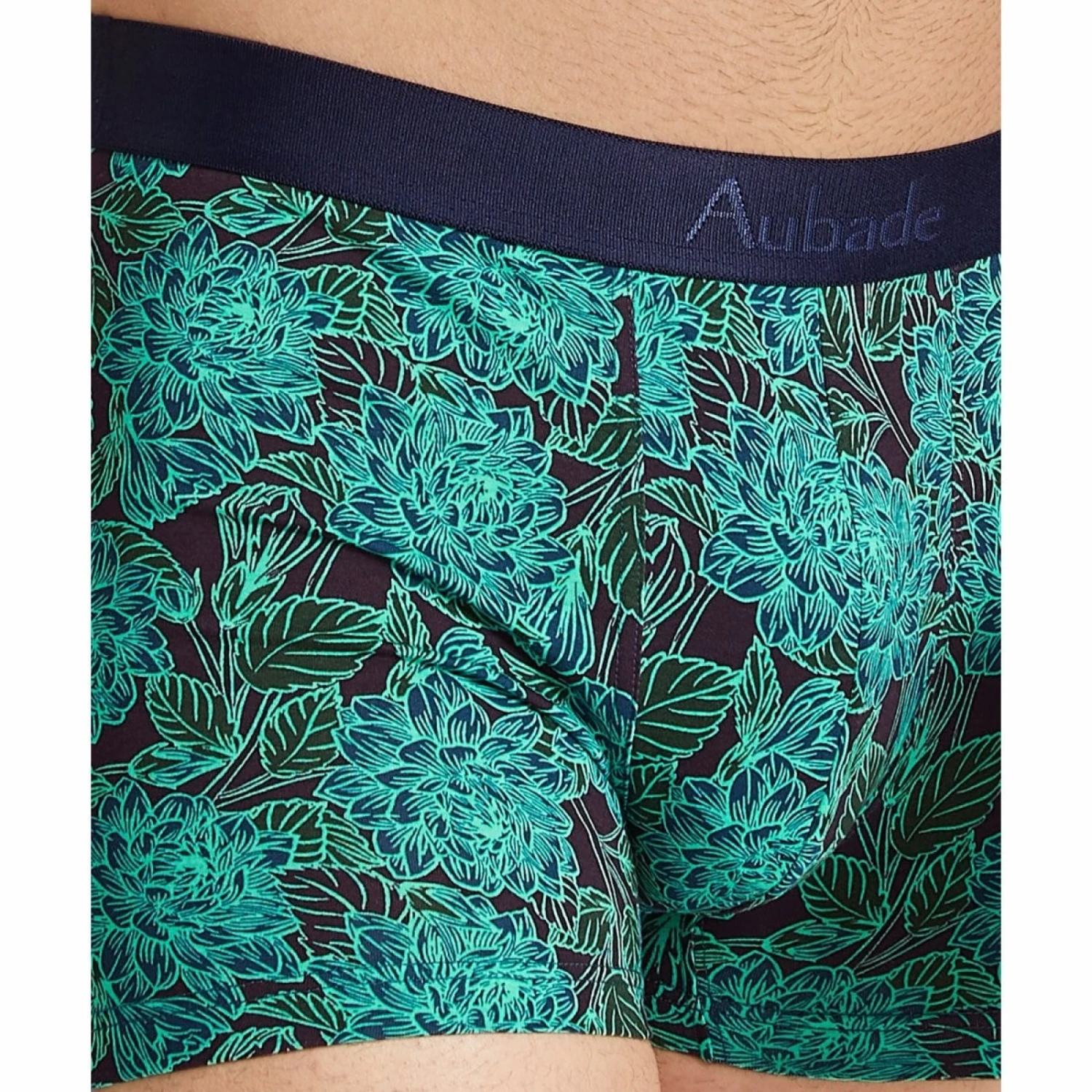 Aubade Men Boxer Blue Flowers – Image 5