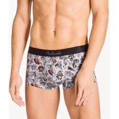 Aubade Men Boxer Trunk Homme Grey Art