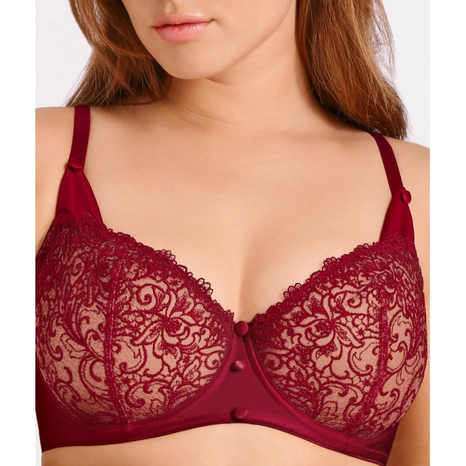 Aubade Miss Karl Soutien Gorge Corbeille Armatures Rubis
