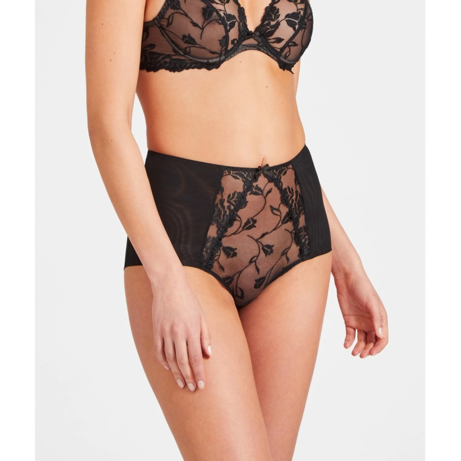 Aubade Softessence Culotte Haute Noire â Image 2