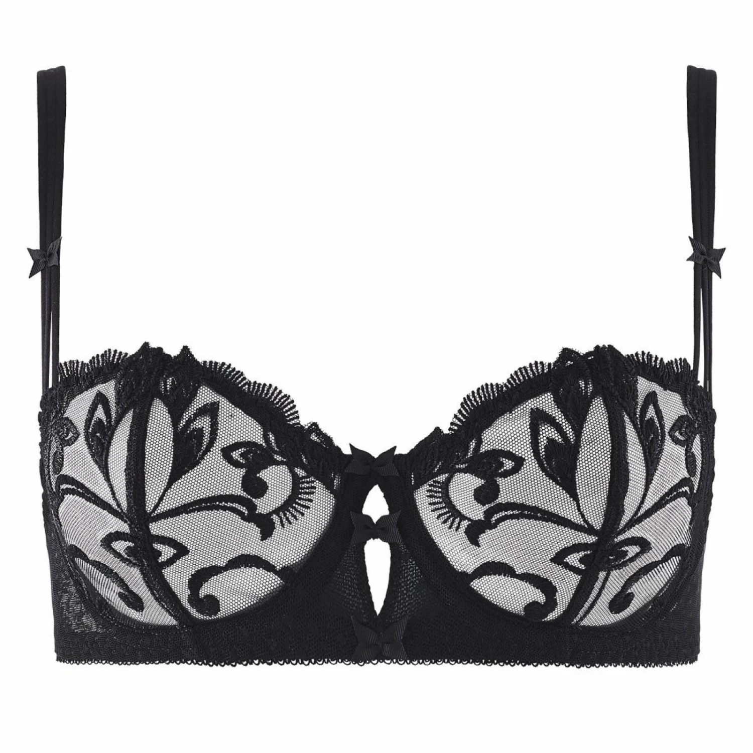 Aubade Soutien-Gorge Corbeille Au Bal De Flore Noir â Image 5