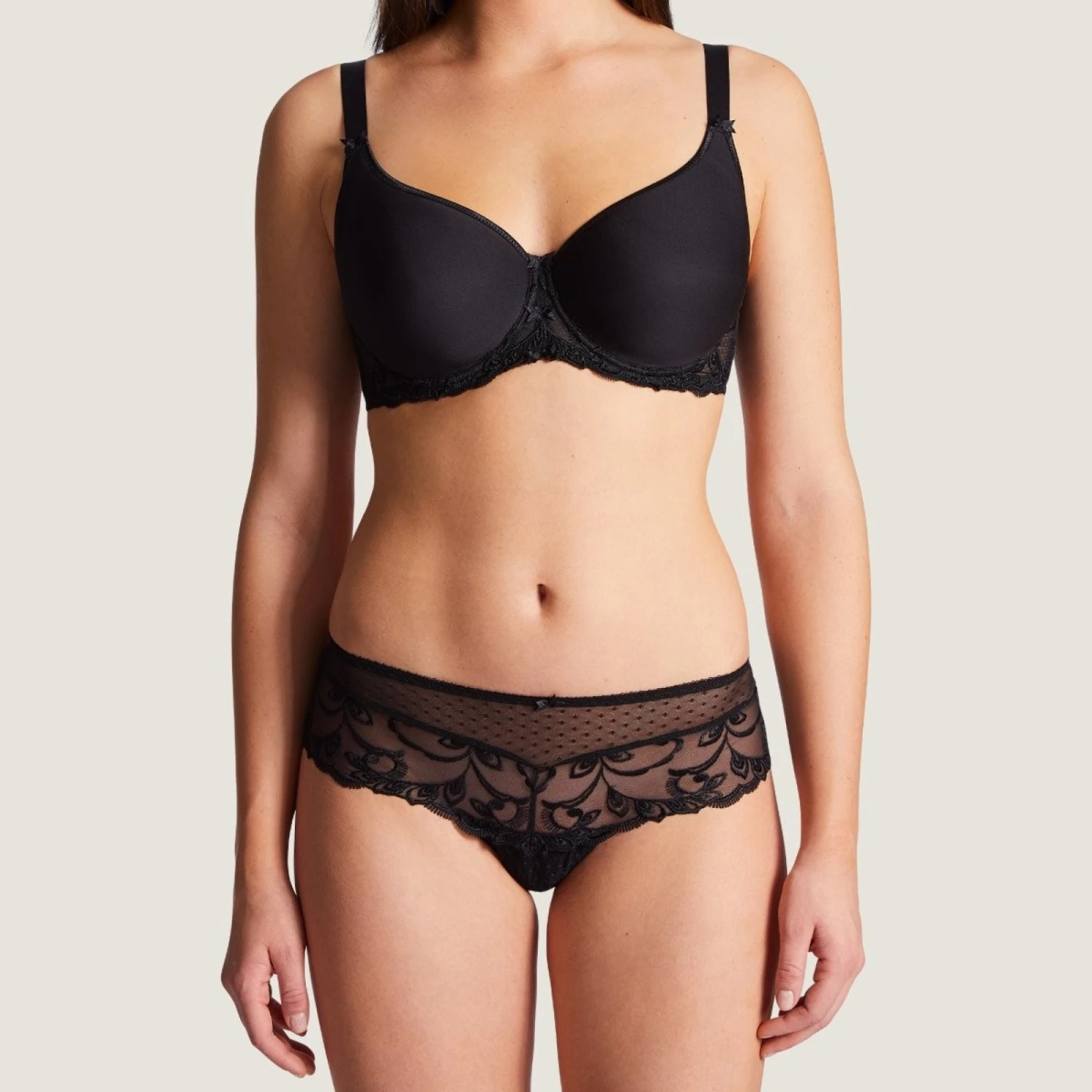 Aubade Soutien-Gorge Spacer Au Bal De Flore Noir â Image 3