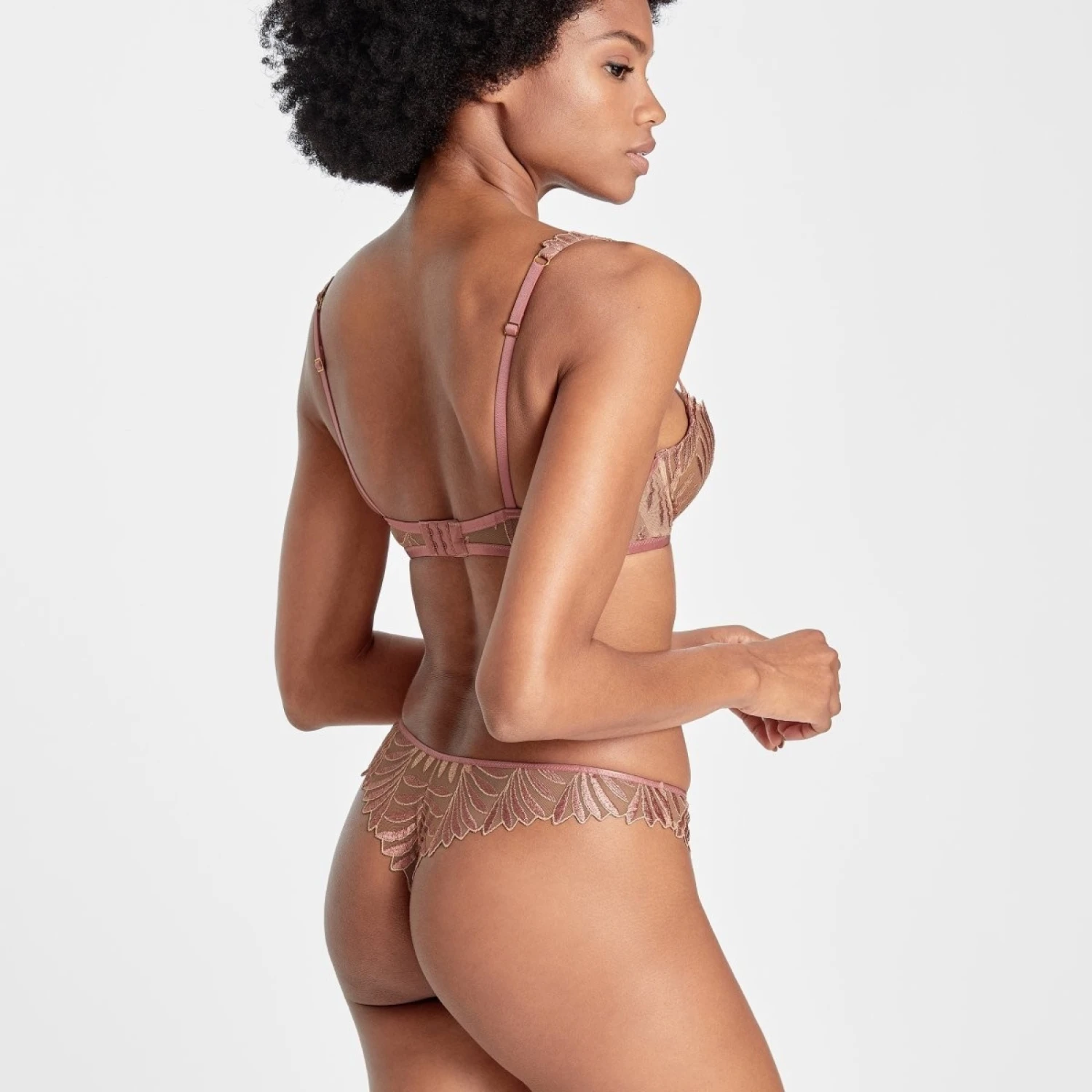 Aubade Tanga Sensory Illusion Silk Rose â Image 2