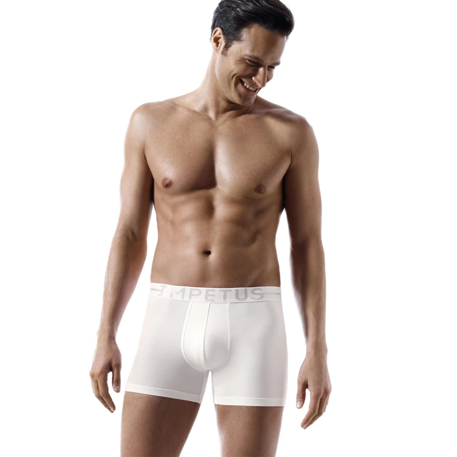 Boxer IMPETUS Cotton Stretch Blanc â Image 2