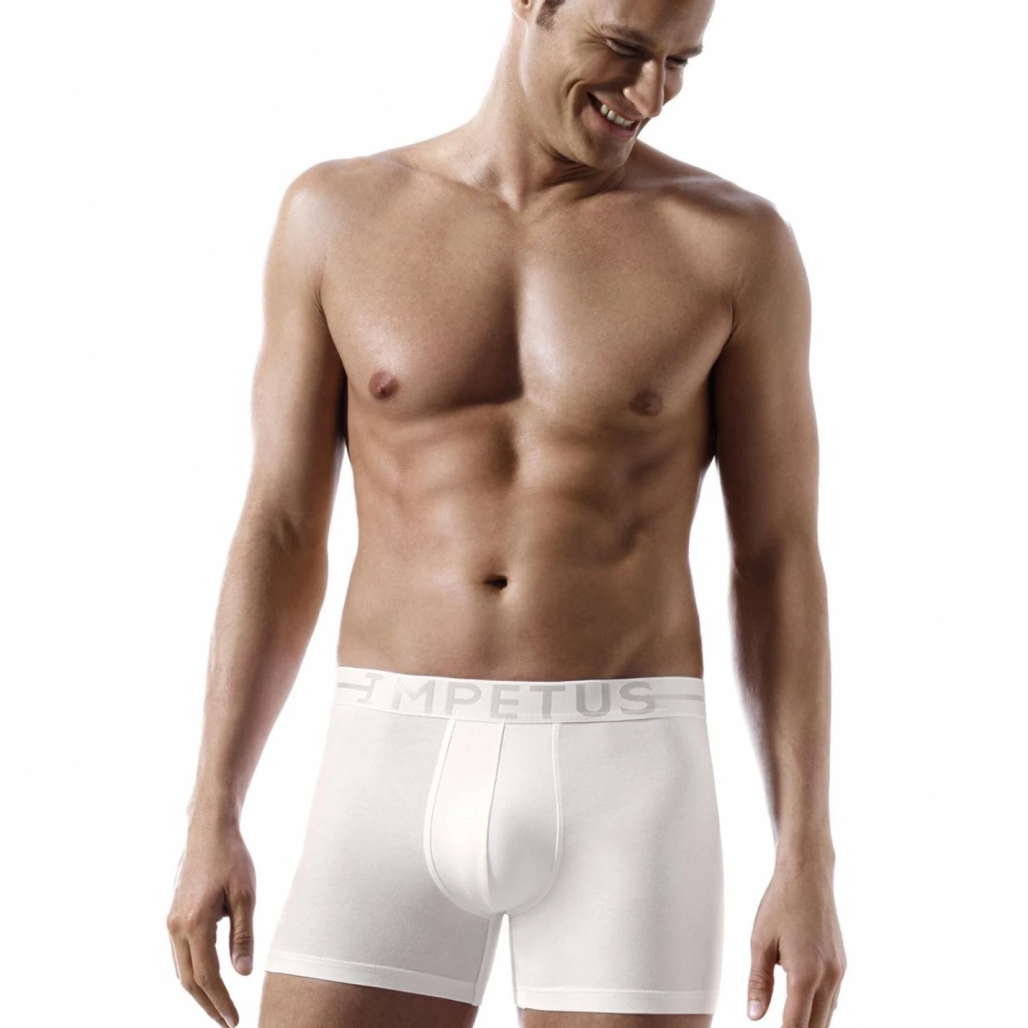 Boxer IMPETUS Cotton Stretch Blanc â Image 3