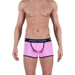 Boxer Long GARCON FRANCAIS GFLB1-14 Rose
