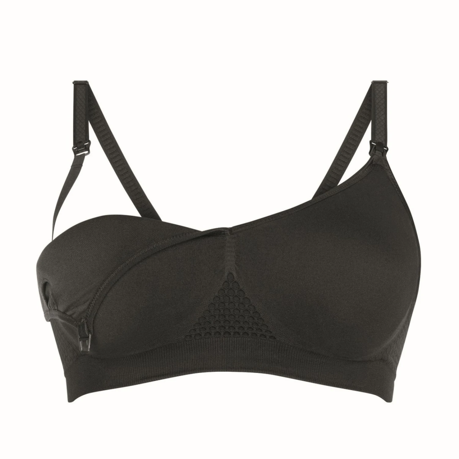 Brassière Allaitement Seamless Avec Coques ANITA Noir – Image 2