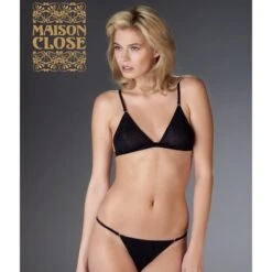 Maison Close Mini String Bellevue Noir