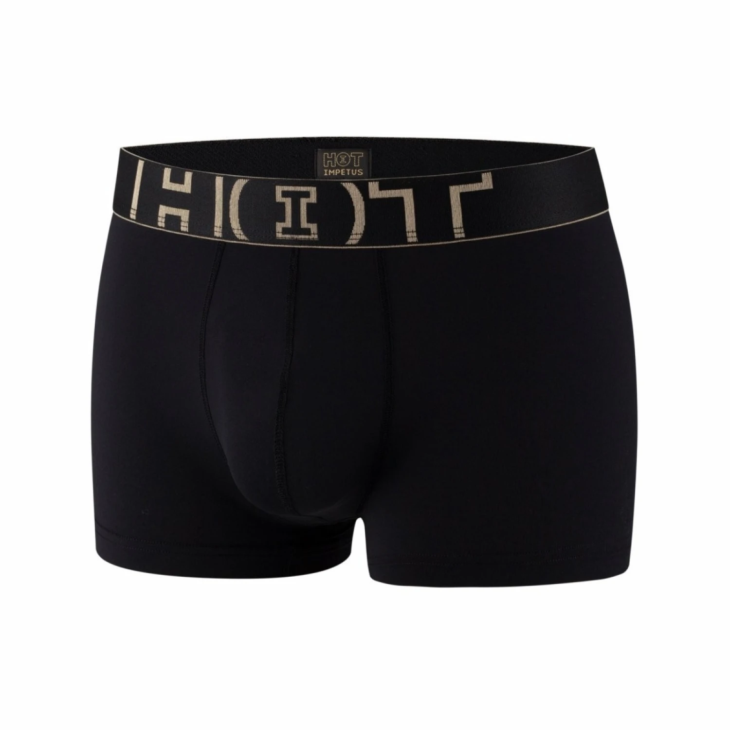 Pack 2 Boxers HOT Noir Et Violet En Polyamide â Image 2