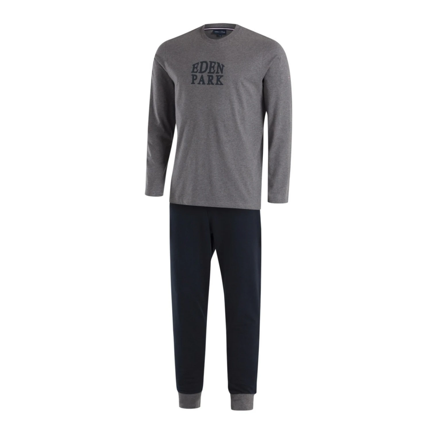 Pyjama Long EDEN PARK E501F20 Gris Melange – Image 2