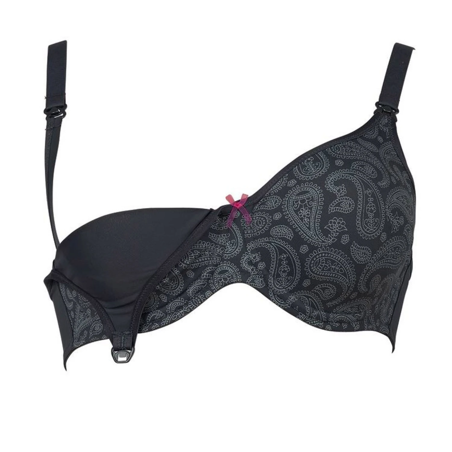 Soutien-gorge Allaitement Armatures Soft ANITA Paisley Anthracite â Image 5