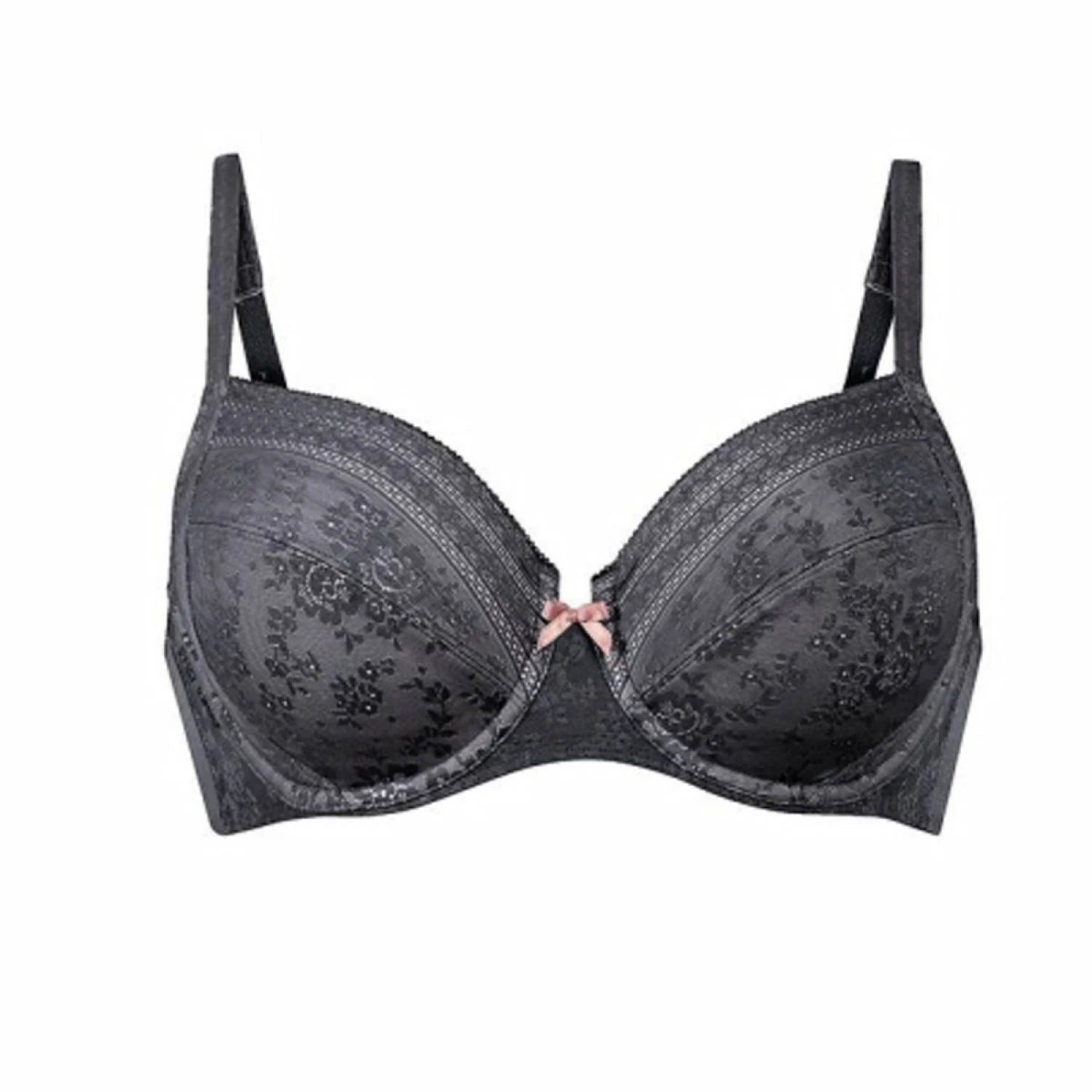 Soutien-Gorge Armatures Rosa Faia Fleur Anthracite â Image 6