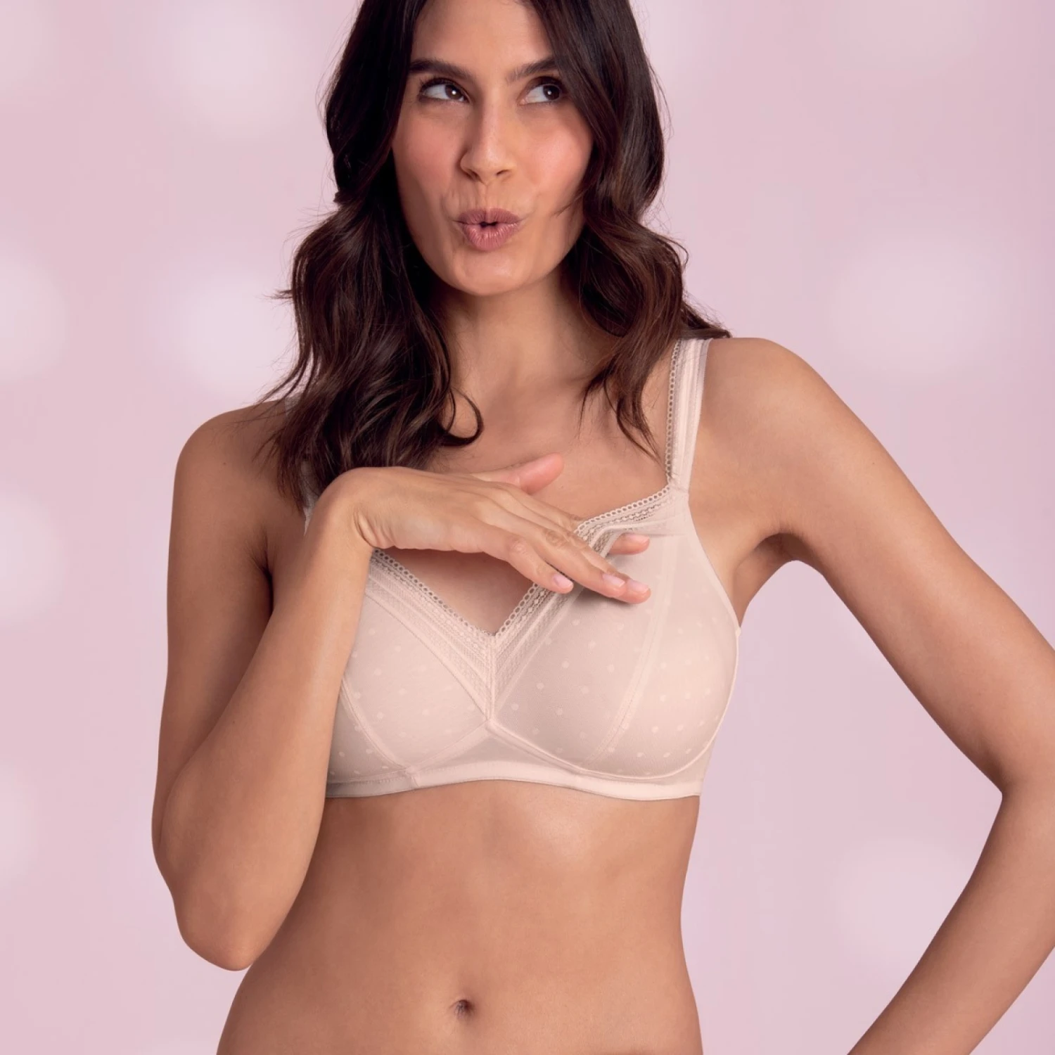 Soutien-gorge Prothèse ANITA Care Emily Rose Poudré