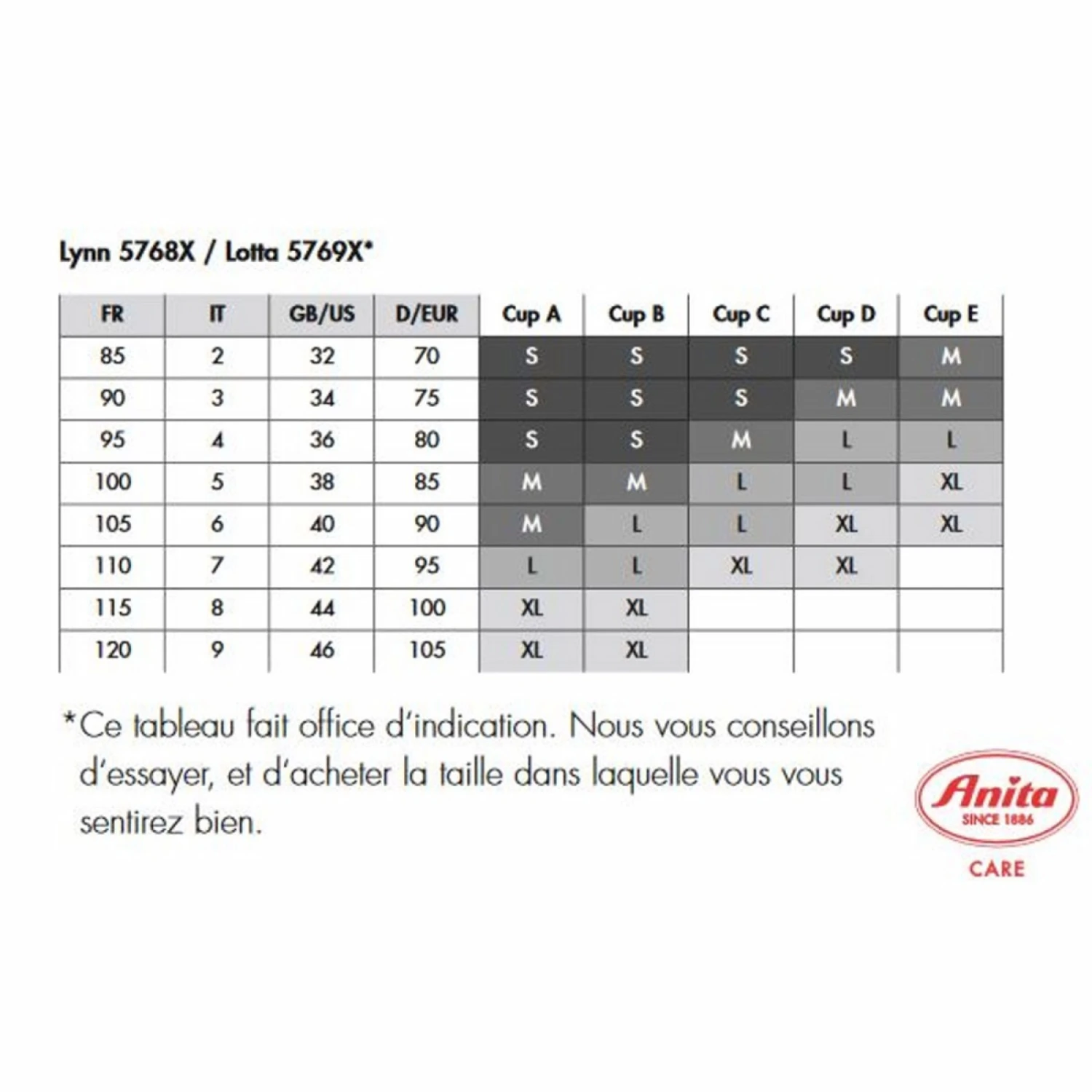 Soutien-gorge Prothèse ANITA Care Lotta Noir – Image 4