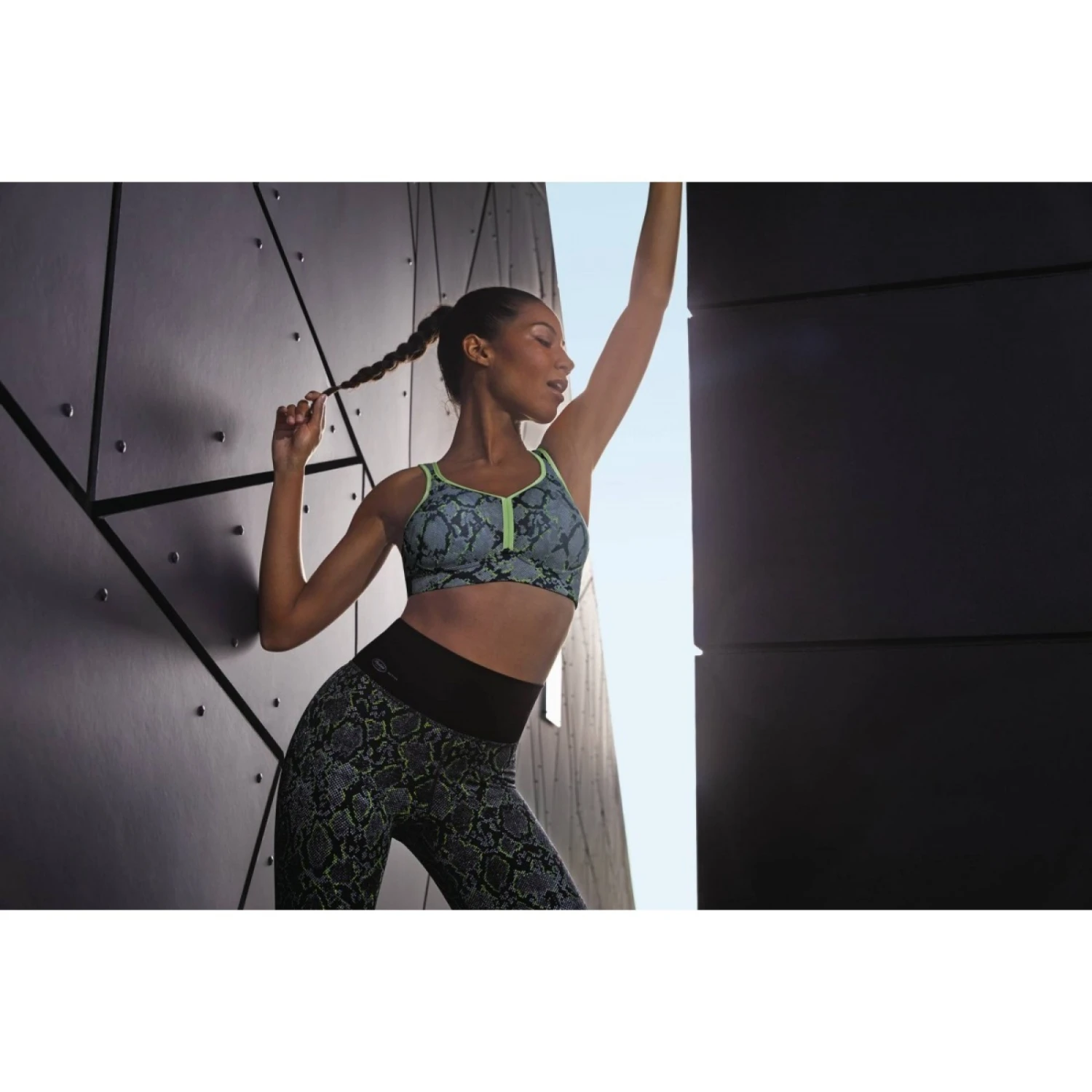 Soutien-Gorge Sport ANITA Active Air Control DeltaPad Gris Vipere â Image 3