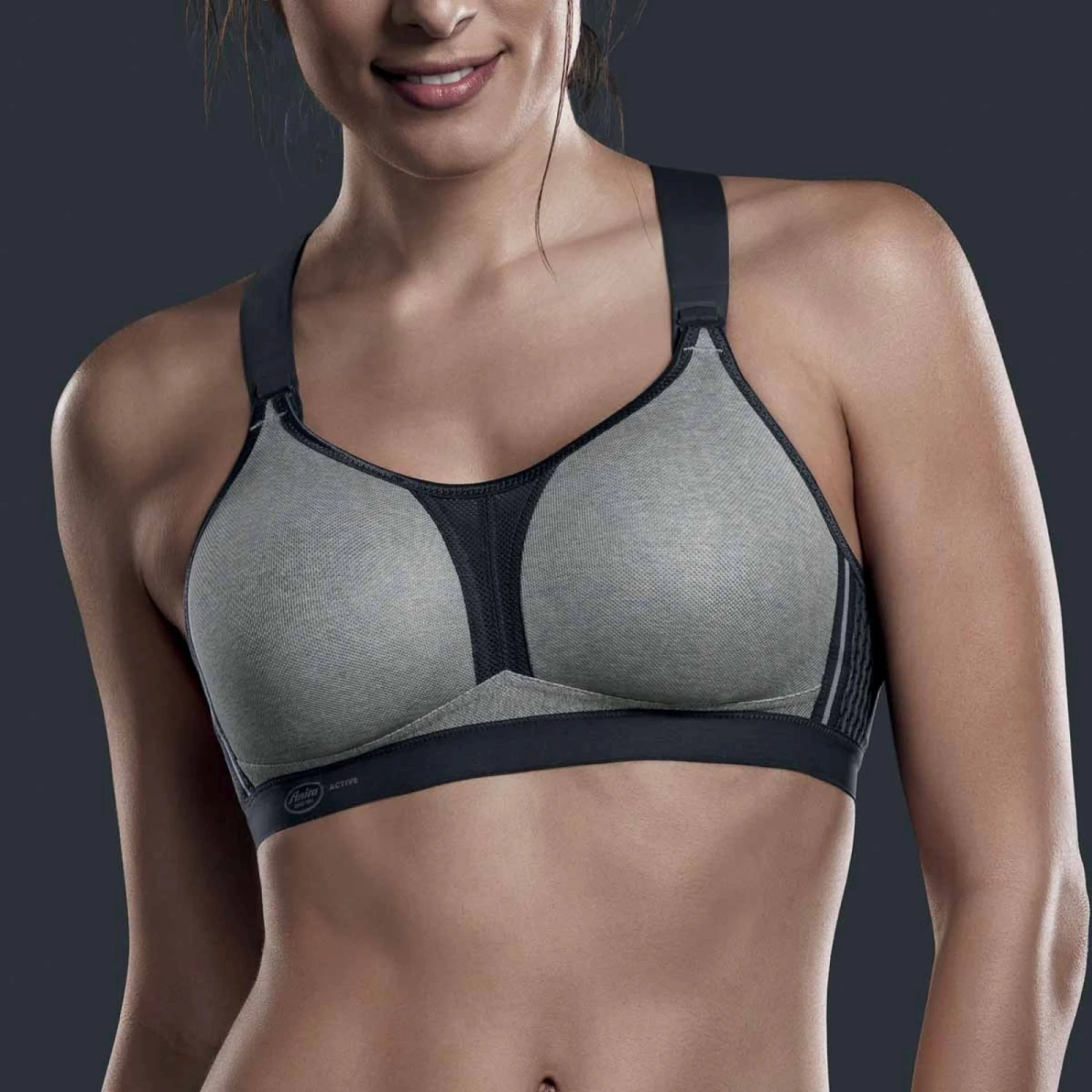 Soutien-Gorge Sport ANITA Active DynamiX Star Gris Chiné