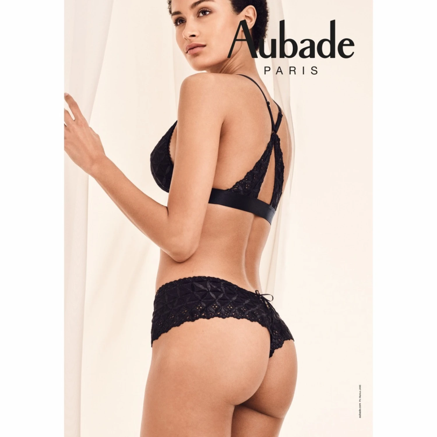 Soutien-gorge Triangle AUBADE Bahia & Moi Noir â Image 5